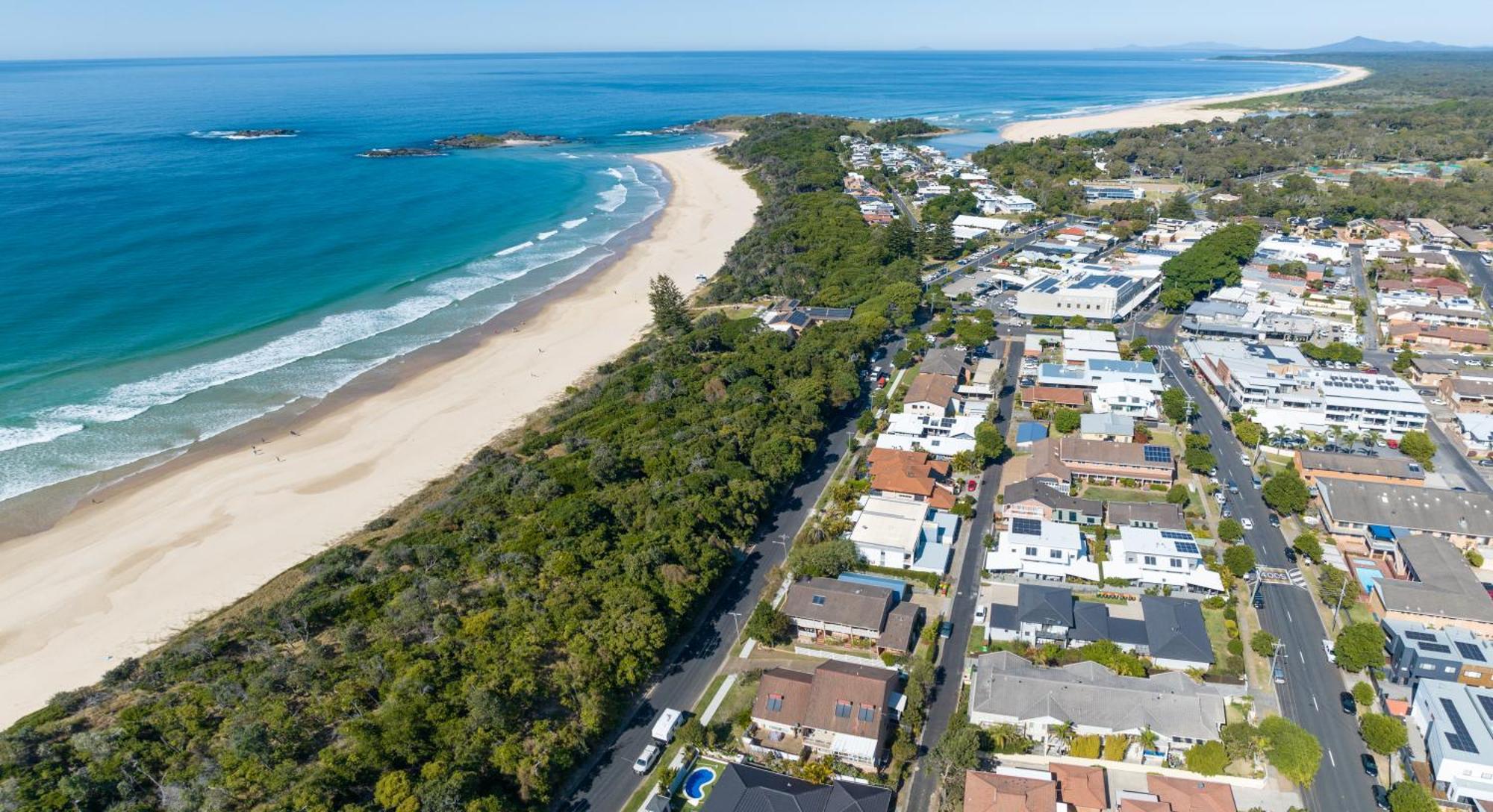 Sawtell Beachfront Villa - 2 Mins To Everything! Eksteriør bilde